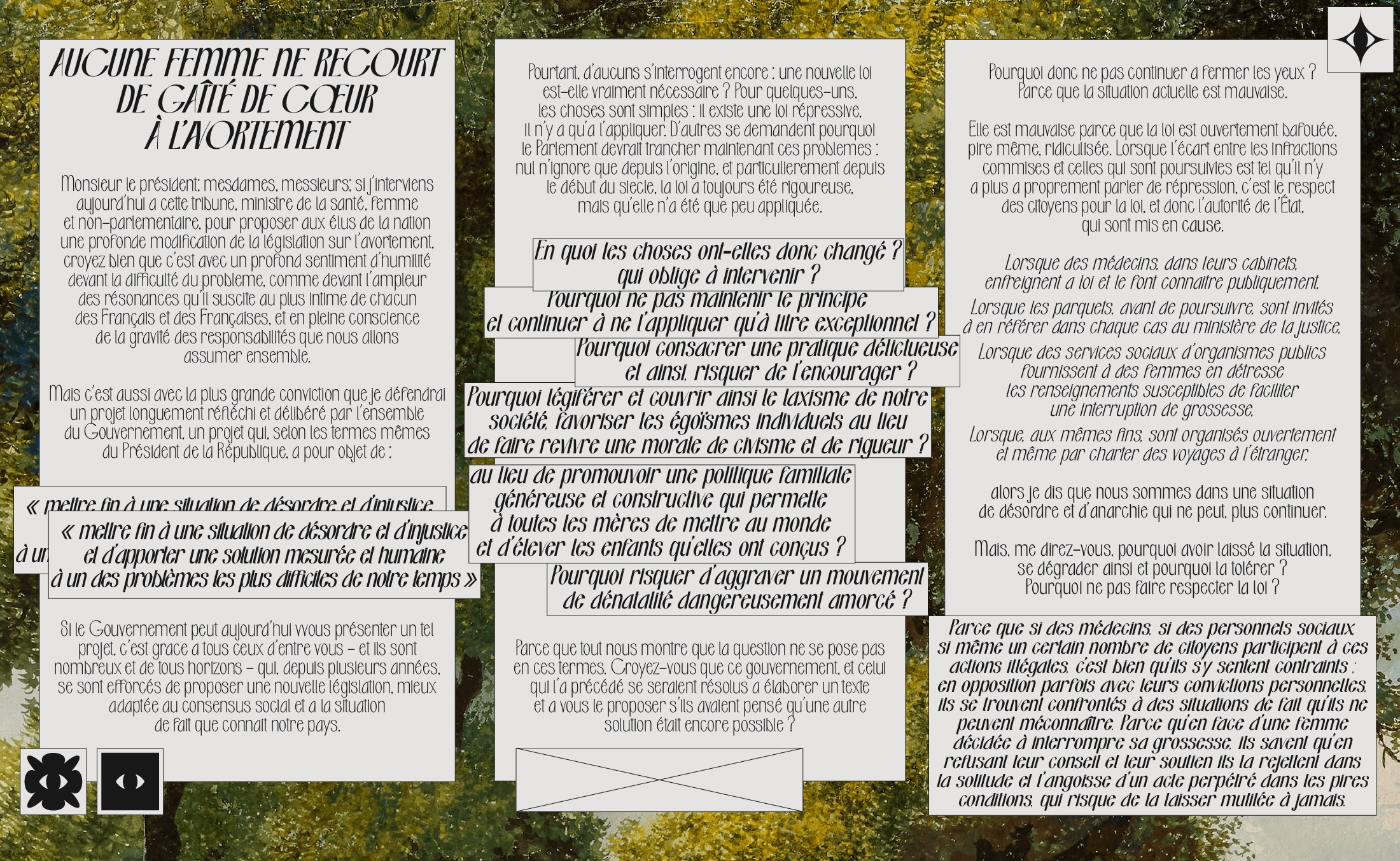 Mise en page éditoriale fluide avec la police Pavot